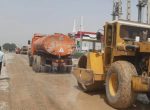 اجرای عملیات زیرسازی و آسفالت بلوار ابوذر شرقی توسط شهرداری شوشتر
