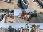 گزارش تصویری ادامه عملیات تکمیلی پروژه اصلاح هندسی میدان شاهد تا پل شهرک شهید نورمحمدی