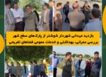 بازدید میدانی شهردار شوشتر از پارکهای سطح شهربررسی عمرانی، بهداشتی و خدمات عمومی فضاهای تفریحی بازدید میدانی شهردار شوشتر از پارکهای سطح شهربررسی عمرانی، بهداشتی و خدمات عمومی فضاهای تفریحی