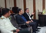 جلسه هماهنگی و تعامل مدیریت شهری کهن شهر شوشتر با نیروی انتظامی