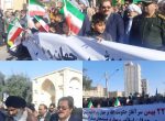 حضور شهردار کهن شهر شوشتر در راهپیمایی یوم الله ۲۲ بهمن